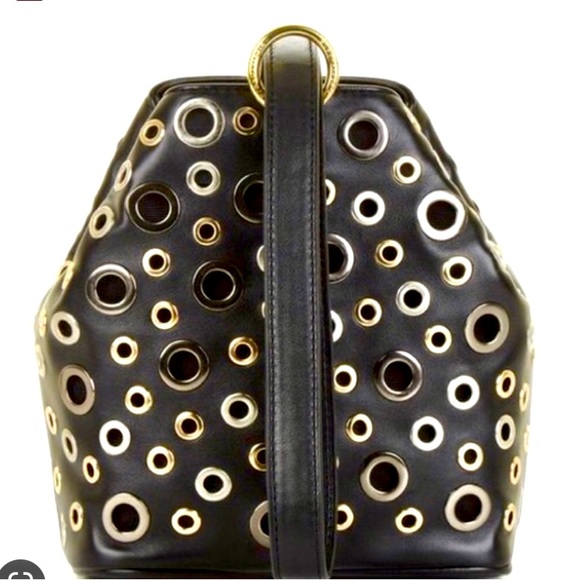 BCBGMaxAzria Jannis Grommet Bucket Bag - Picture 2 of 10